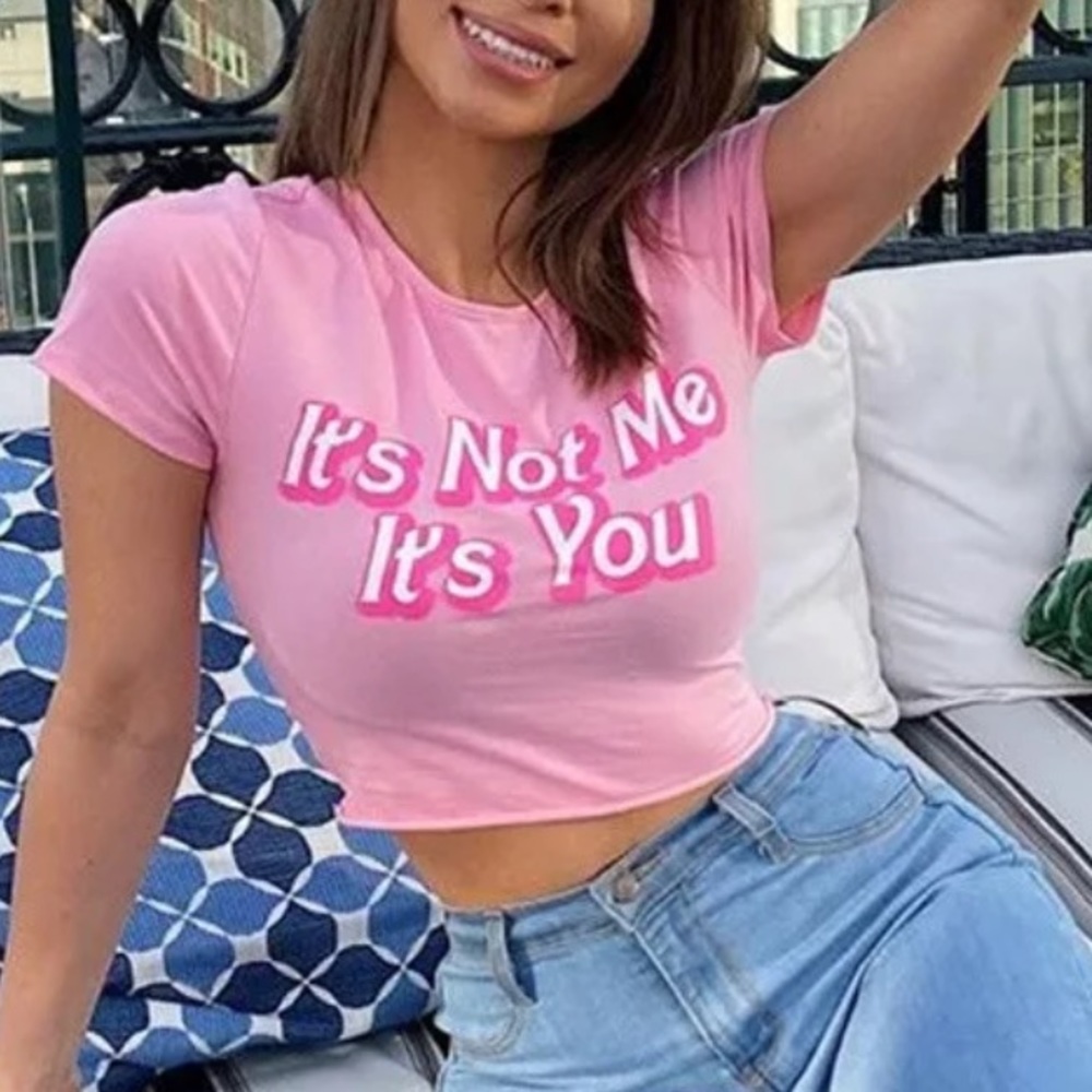 Bling crop top